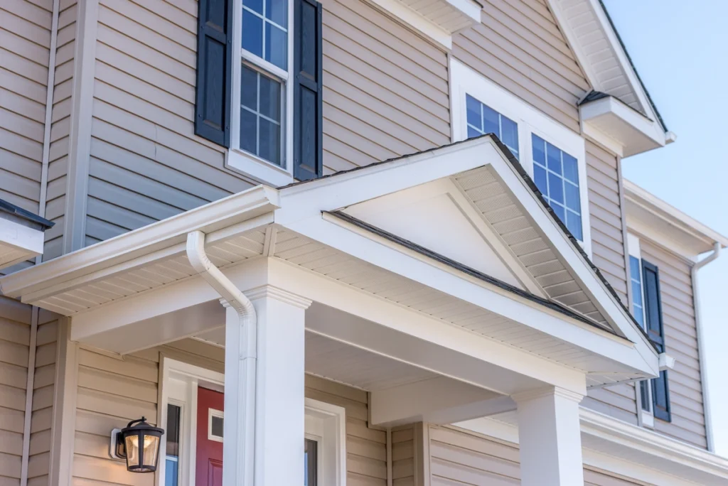 house with vinyl siding