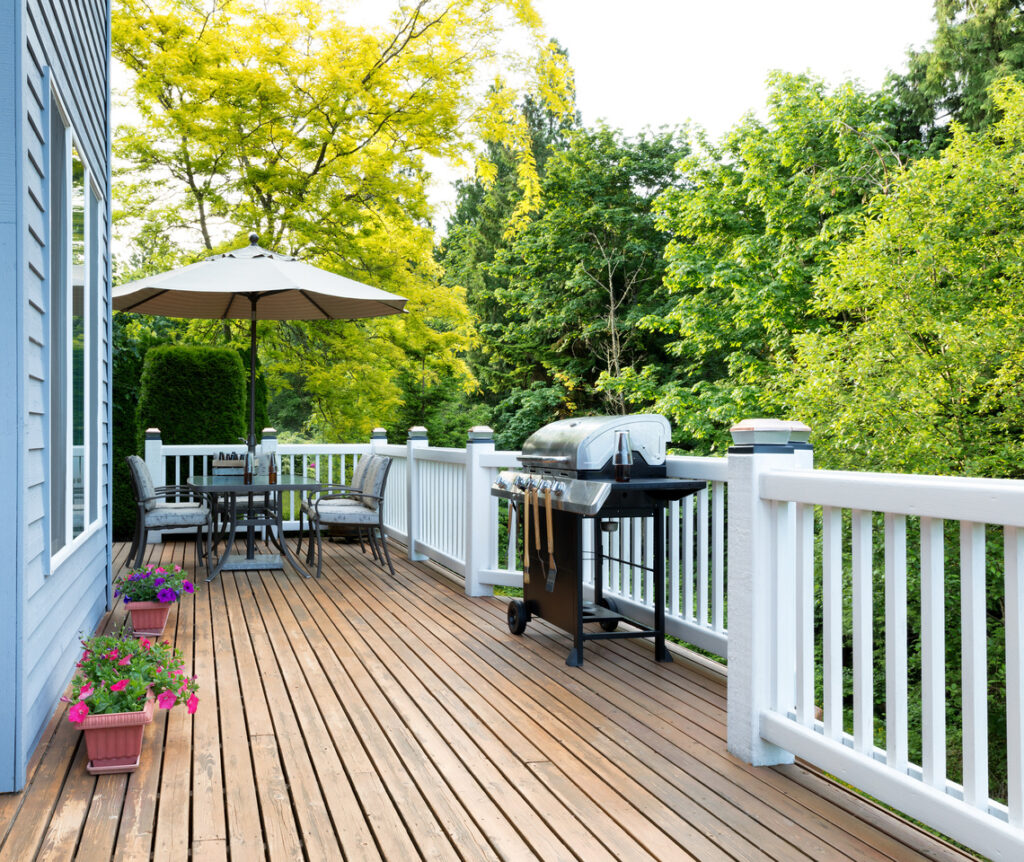 pressure treated decking