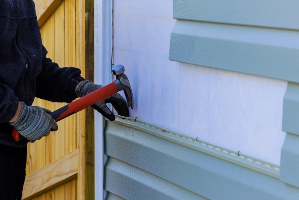 removing siding