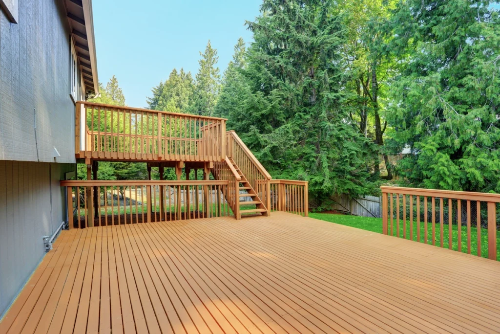 two level deck