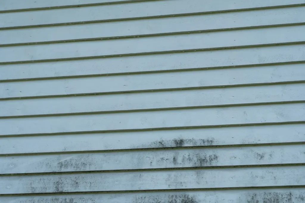 stains on old siding