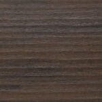 Dark brown wooden surface with visible horizontal grain patterns and a matte finish. The texture shows subtle variations in color, giving it a natural, rustic appearance.