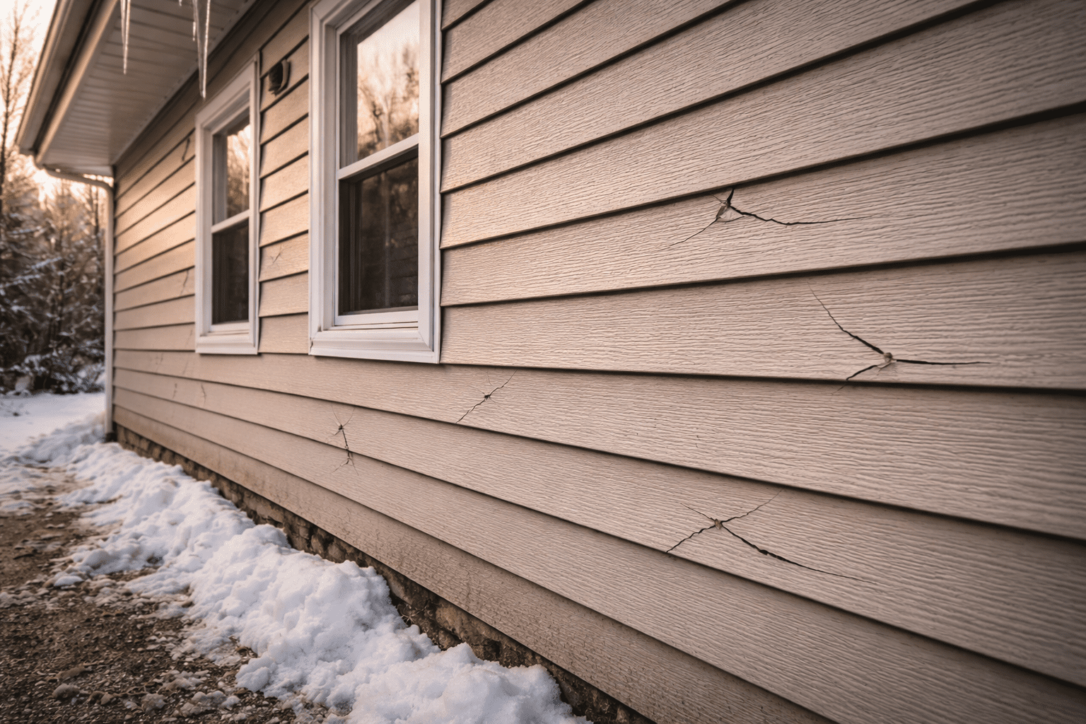 siding repair vs replacement decision for Twin Cities homeowners after winter damage.