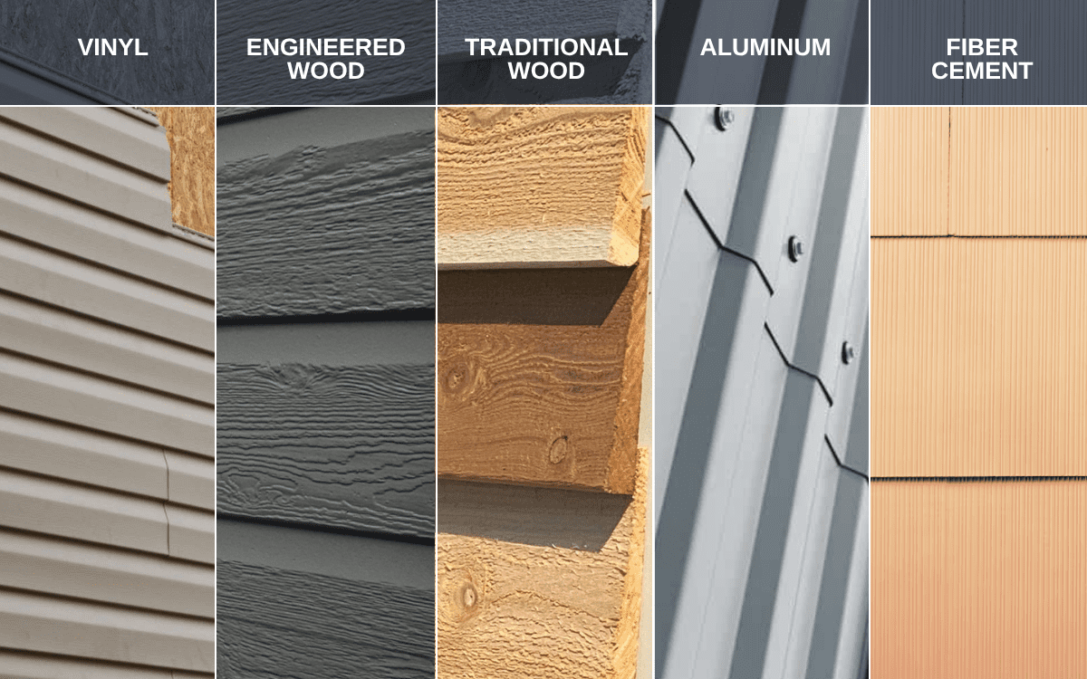 siding repair vs replacement guide comparing Minnesota siding materials