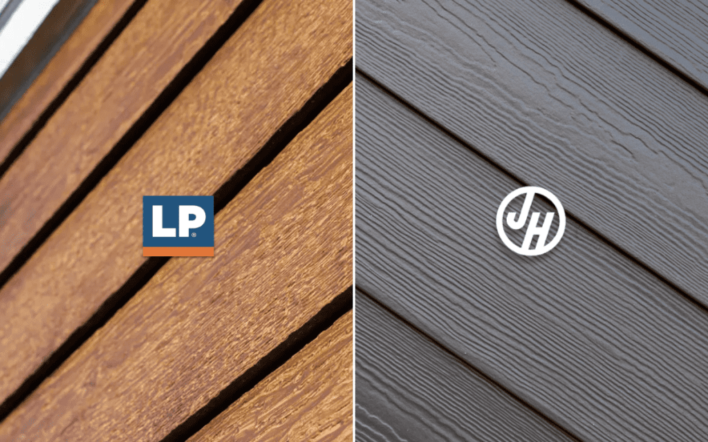 James Hardie and LP material comparison for siding repair vs replacement Twin Cities Minnesota